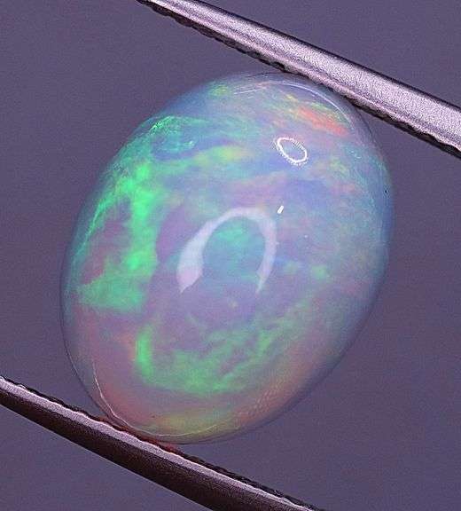 Gorgeous smoldering multi patterned 4.41ct Welo Opal!