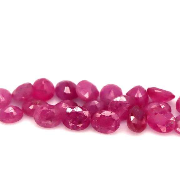 Rare heated only 10.25ct Ruby set from Madagascar