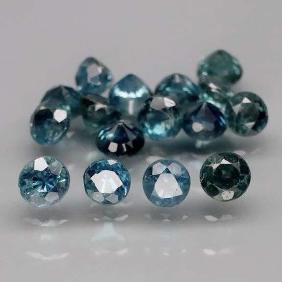 Rich blue! 3.02ct set of Australian Sapphires! Heated only!
