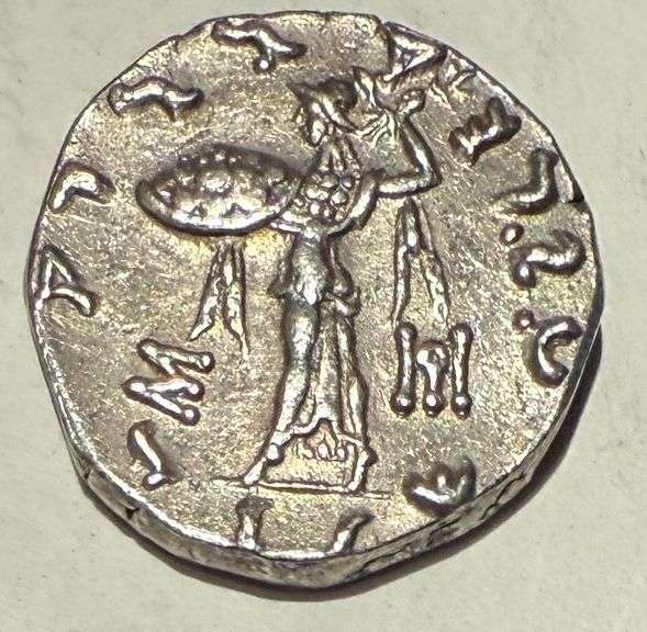 Baktrian Kingdom Menander 1 160-1145 BC Tetradrachm.