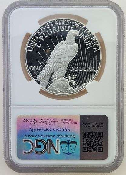 2023-S Silver Peace Dollar, NGC PF70 Ultra Cameo
