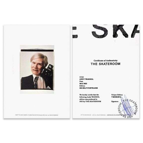 "Self-Portrait (Yellow)" by Andy Warhol (1928-1987)