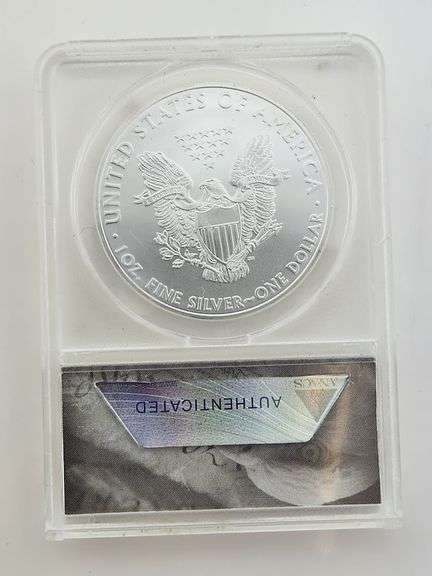 2008 American Silver Eagle, PCGS MS70