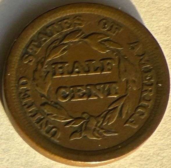 1855 Half Cent