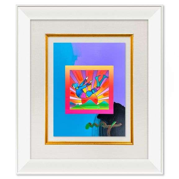 "Cosmic Flyer" by Peter Max