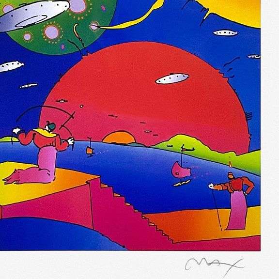 "Year 2050 II" by Peter Max