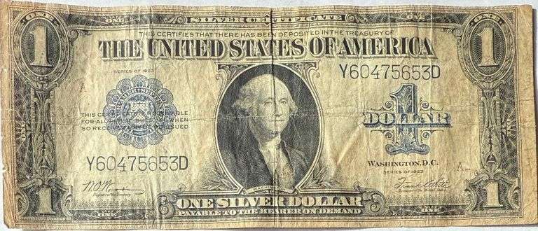 $1 1922 Silver Certificates