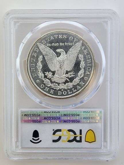 1881-S Morgan Silver Dollar, PCGS MS63