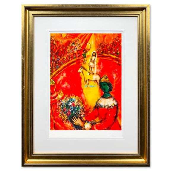 "The Circus" by Marc Chagall (1887-1985)