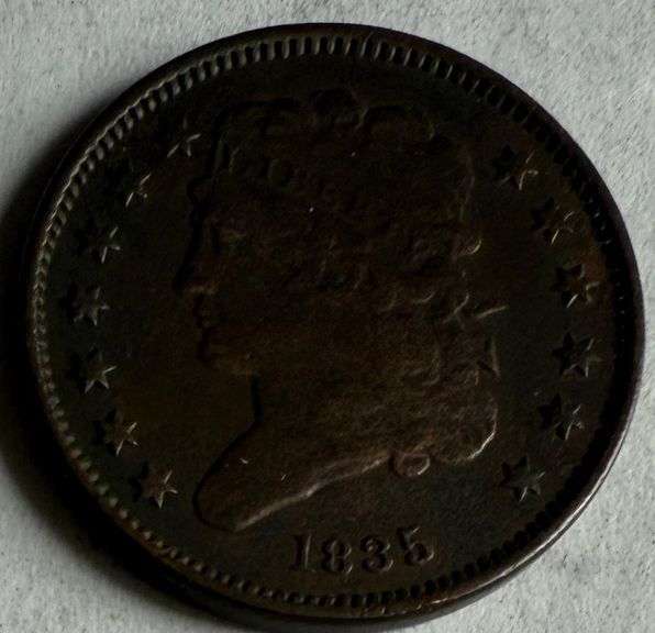 1835 Half Cent