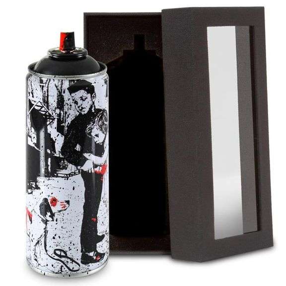"Pup Art (Black)" by Mr. Brainwash