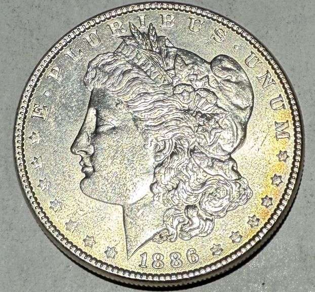 1886 Morgan Dollar