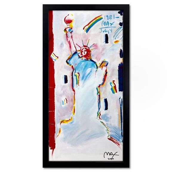"Statue of Liberty II" by Peter Max