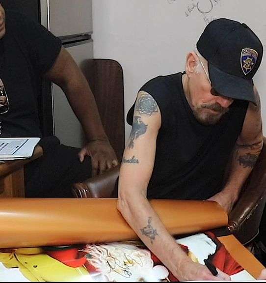 Billy Bob Thornton Signed Bad Santa Poster w Movie Quote Exact Proof