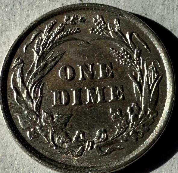 1897 Uncirculated Barber Dime