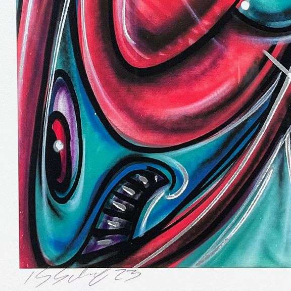 "NEWAZY" by Kenny Scharf