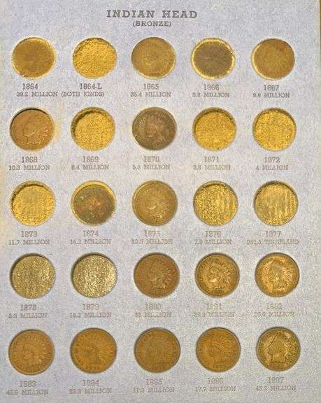 Starter Indian Head Cent Set Album