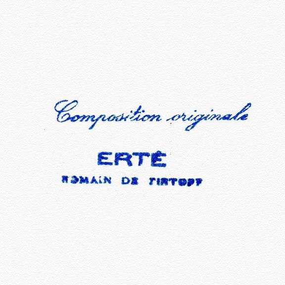 "Costume pour le Raspoutine, 1965" by Erte (1892-1990)