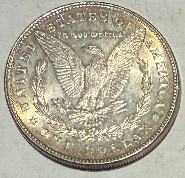 1878 8 Tail Feathers Rev 78 Morgan Dollar