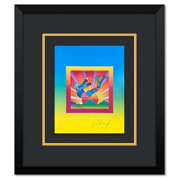 "Cosmic Flyer on Blends" by Peter Max