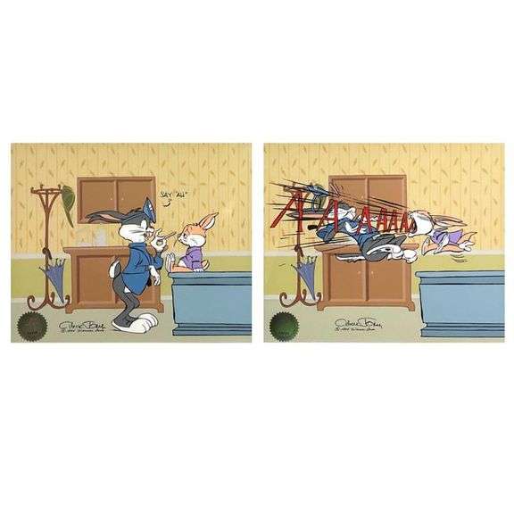 "Bugs Doctor: Say Ah!" by Chuck Jones (1912-2002)