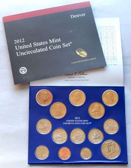 2012 US Mint Set