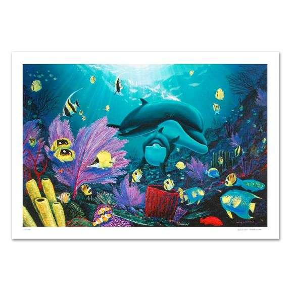 "Sea of Light" by Wyland