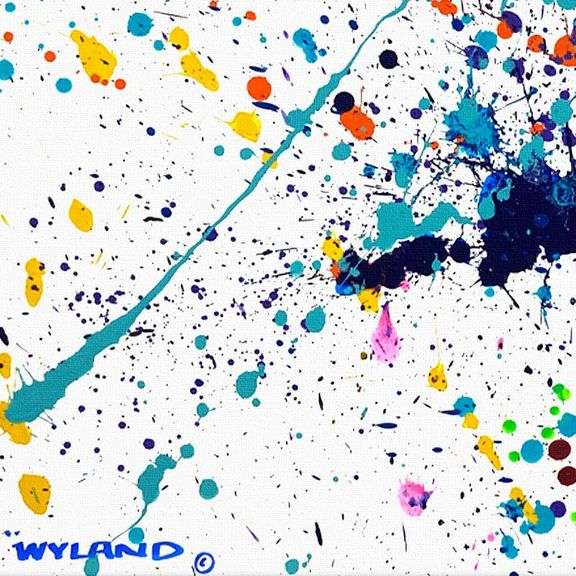 "Untitled Abstract" by Wyland