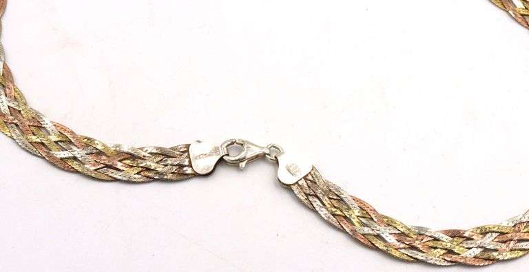 Group of vintage 925 sterling silver jewelry