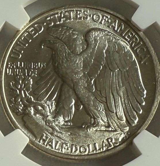 1943 NGC MS 64 Walking Liberty Half.