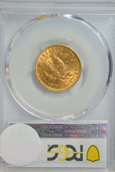 Spectacular essentially Gem BU 1900 $5 Liberty Gold Piece. PCGS MS64