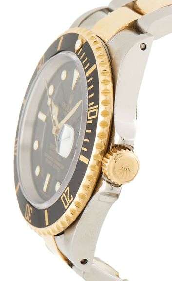 Rolex Submariner 16613, 40mm, Black Dial, Two Tone Men’s Watch