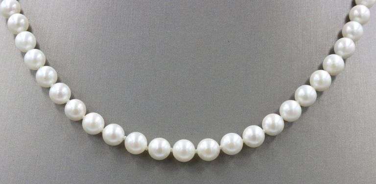6-6.5mm Pearl necklace