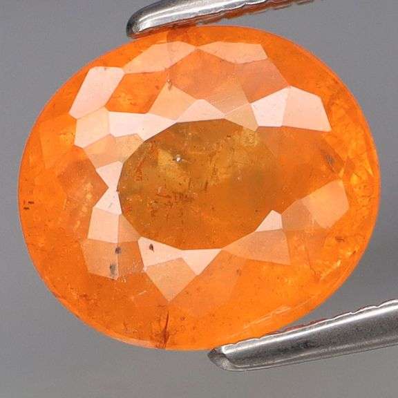 Brilliant! 3.59ct top Fanta orange Spessartite Garnet!