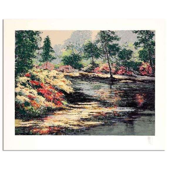 "Fragrant Morning" by Mark King (1931-2014)