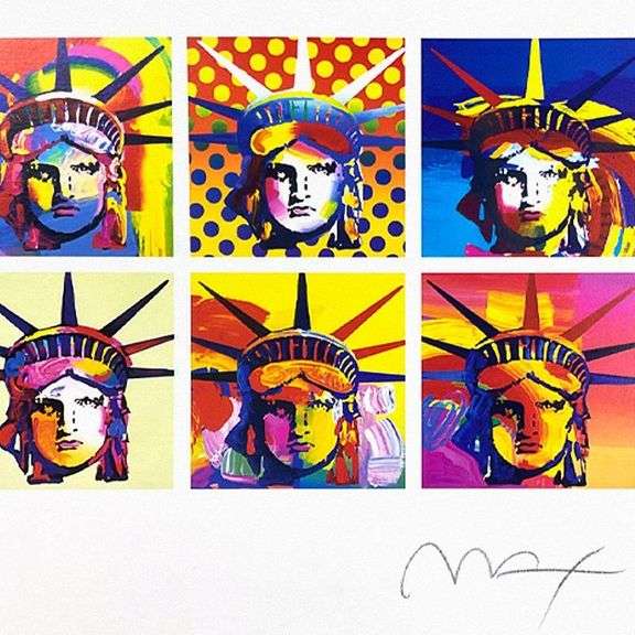 "Six Liberties" by Peter Max