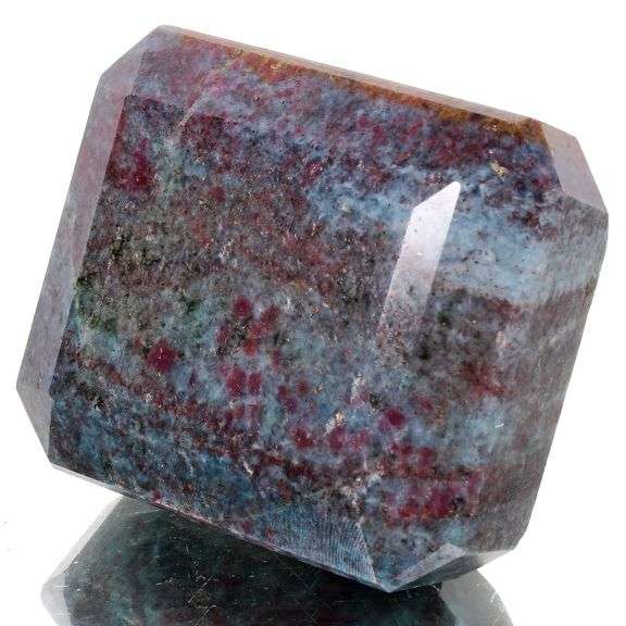 Huge 2030 Ct  Mined From The Earth Red Ruby Blue Kyanite Solitaire