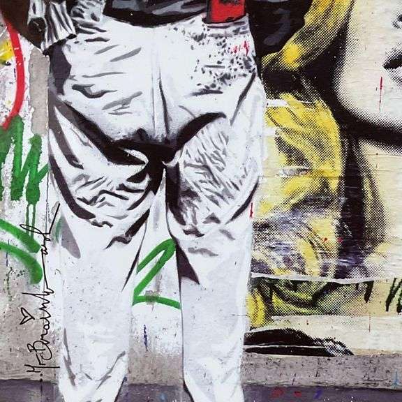 "Untitled" by Mr. Brainwash