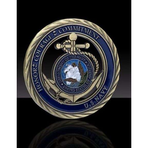 U.S. Navy Core Values Commemorative Coin