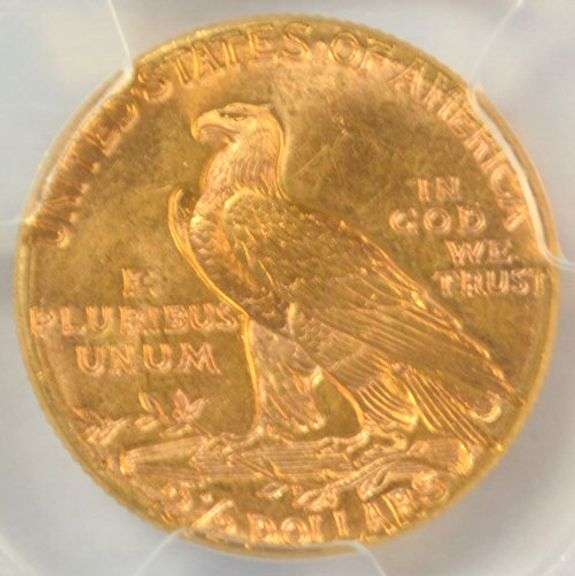 Basically Gem BU 1925-D $2.50 Indian Gold Piece. PCGS MS64