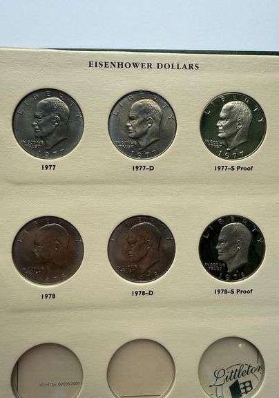 Ike Dollars Complete With Varieties