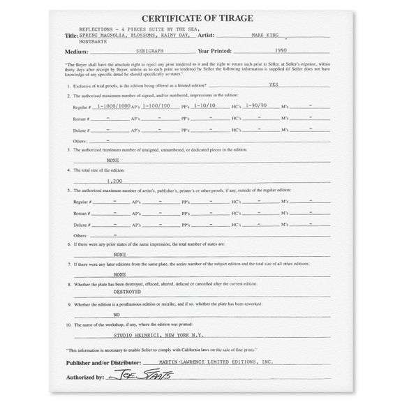 "Montmartre" by Mark King (1931-2014)