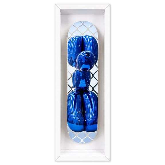 "Blue Balloon Dog" by Jeff Koons