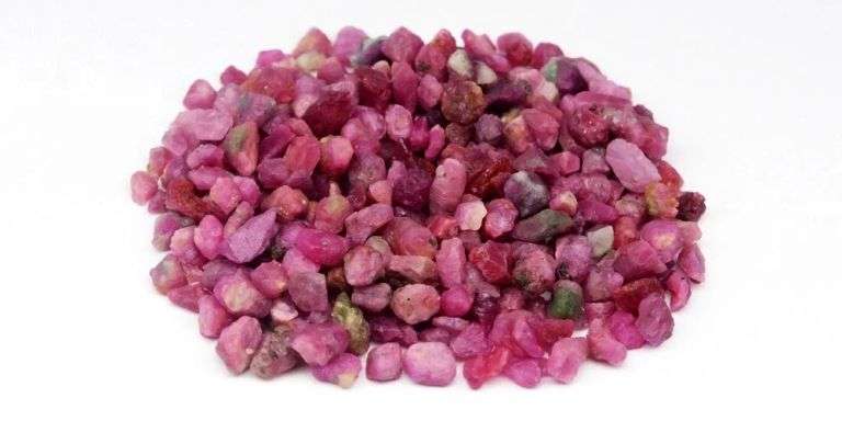 It's 99.85 carats of Tanzanian Ruby! And they're untreated!