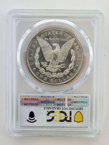 1882-S Morgan Silver Dollar, PCGS  UNC Detail-Wheel Mark