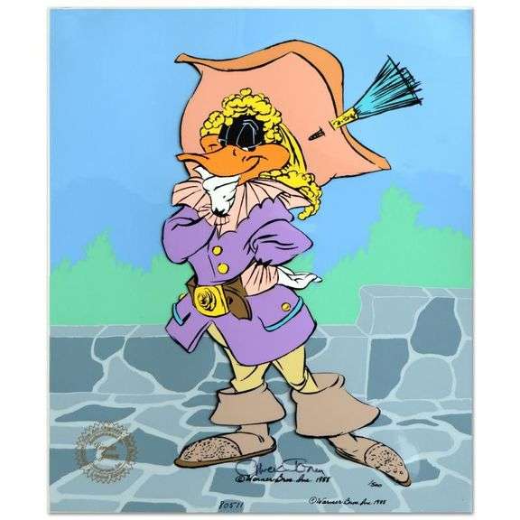 "Daffy Cavalier" by Chuck Jones (1912-2002)