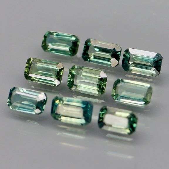 Exquisite 2.29ct 9 piece real Australian Sapphire set!
