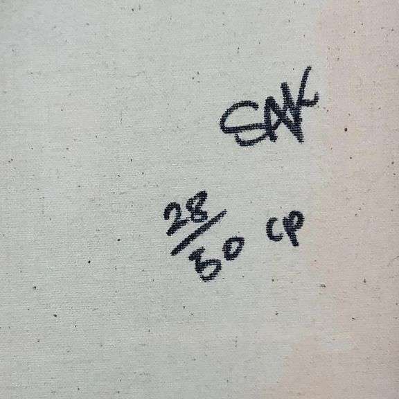 "500 and 1000 Dollar Bills" by Steve Kaufman (1960-2010)