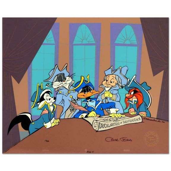 "Ducklaration of Independence" by Chuck Jones (1912-2002)