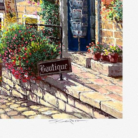 "Streets of St Emilion" by Sam Park